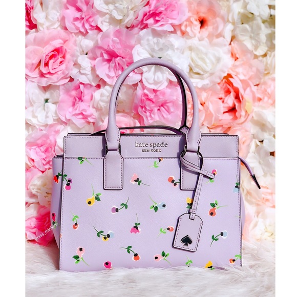 Kate Spade Cameron Wildflower Ditsy Medium Satchel - Picture 7 of 8